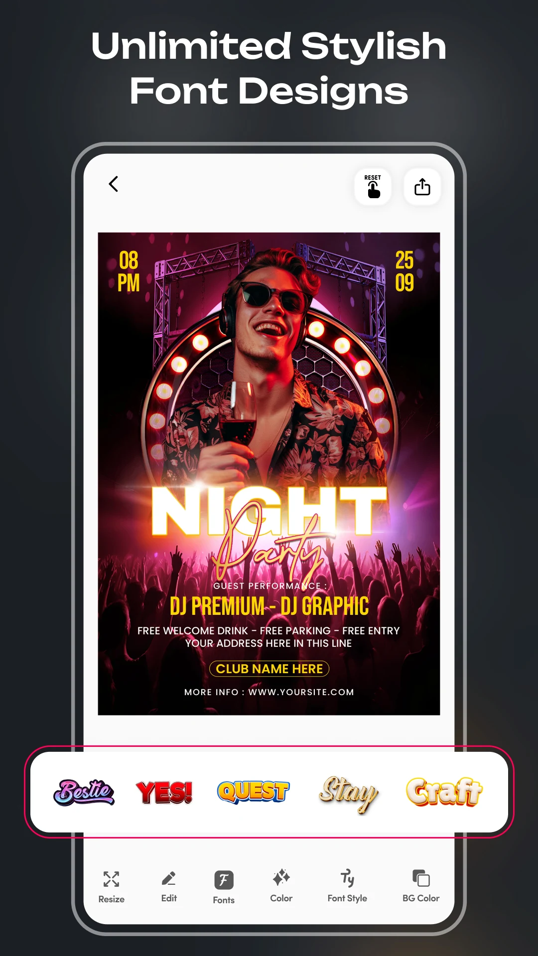Poster Maker - AI Flyer Design screenshot