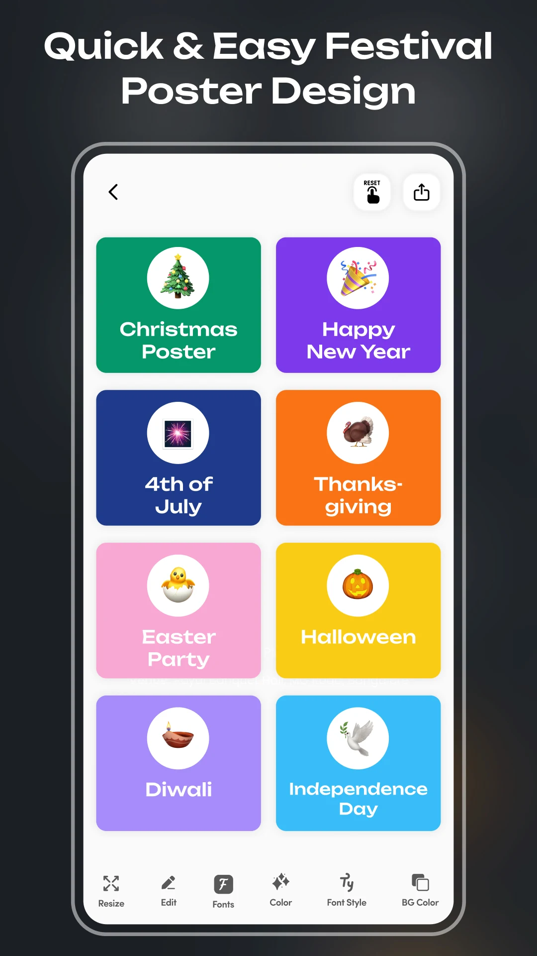 Poster Maker - AI Flyer Design screenshot