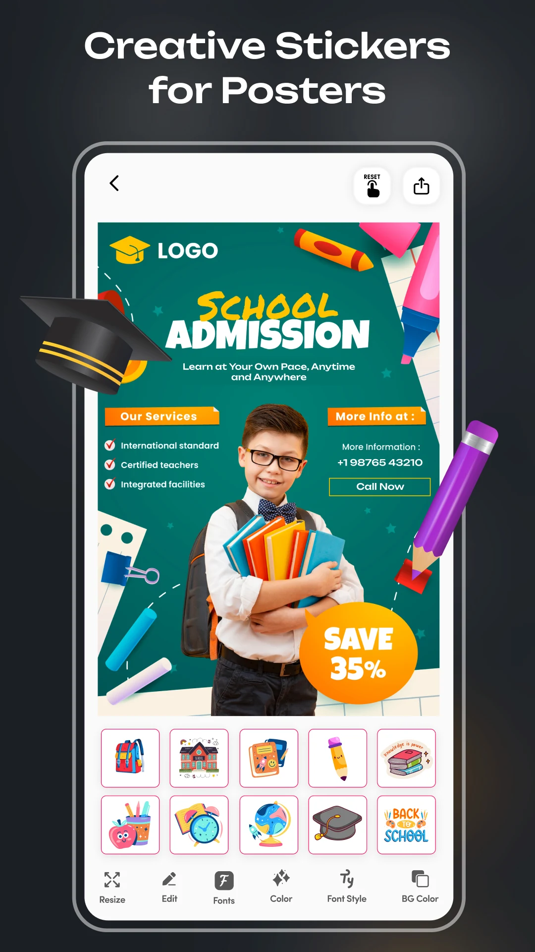 Poster Maker - AI Flyer Design screenshot