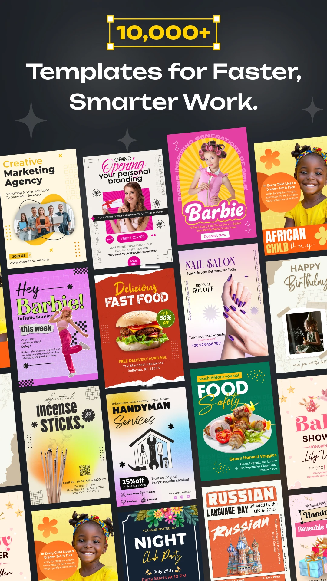 Poster Maker - AI Flyer Design screenshot